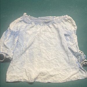 Light Blue Kids Top